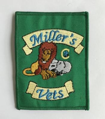 China Customized Embroidery Patches with Iron on for clothing accessories and hat for sale