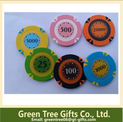 China Acrylic Custom RFID Poker Chip Single Poker Chips for sale