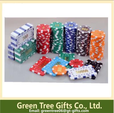 China 300pcs per set 11.5g PS Poker Chip/ dice poker chip for gambling house for sale