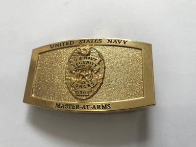 China Rubber Seat belt police buckle custom metal man Police buckle for sale