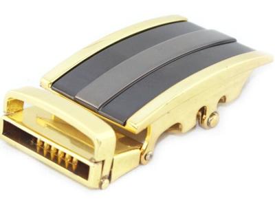 China Custom made automatic gold metal gold plated belt buckle manufacturer for sale