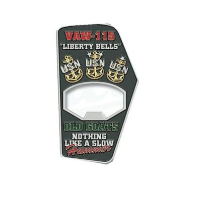 China Custom design fashion zinc alloy wall mount metal bottle opener with your logo for sale