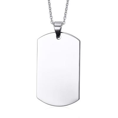 China Cheap metal black nickle plating dogtags embossed custom dog tag for sale