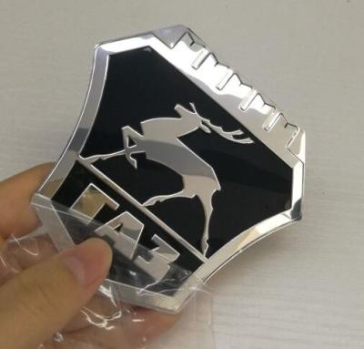 China Top Quality Professional Custom 3D Car Emblem Logo or Metal Badge for Car Shop for sale