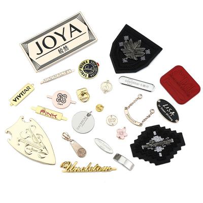 China High quality customized bag metal logo for handbags and luggage, metal tag, metal label for sale