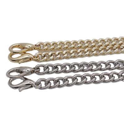 China Factory price fashion metal bag nickel free chain with hook bag accessories metal chain for bag for sale