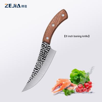 China Customized Logo Professional High Quality Viable 4Cr13Mov Boning Knife 6 Inch Kitchen Knife for sale