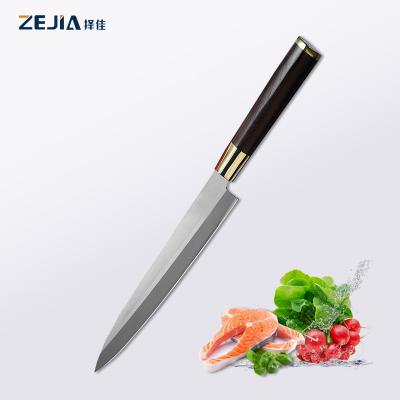 China Sustainable High Carbon Sharp Sharp Professional Knife Japanese Razor Blade Sashimi Yanagiba Knife for sale