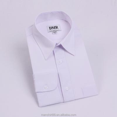 China Wholesale Anti-pilling Mens Tuxedo Shirts Latest Design Pinned Collar White Shirt For Men for sale