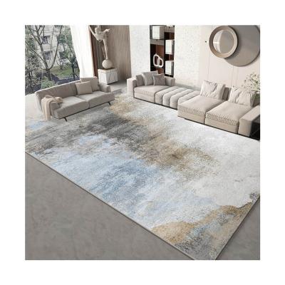 China Stain Resistant Wholesale Price Customized Concise And Luxurious Decorative Soft Polyester Fiber Blanket Carpet Outdoor Living Room Carpet for sale