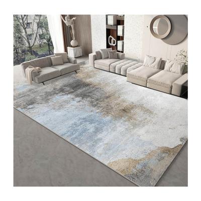 China Durable Fire Retardant Modern Style Living Room Bottom Non-slip PVC Carpet Polypropylene Fiber Customized Decorative Carpet for sale