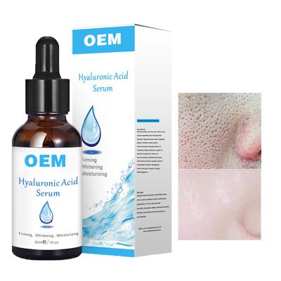 China Skin Revitalizer Beauty Skin Care Private Label Moisturizing Cosmetic Skin Firming Hydration Hyaluronic Acid Face Serum for sale