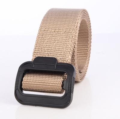 China Travel and Rise Cheap Military Metal Tactical Waist Belt Adjustable Outdoor Duty Universal Nylon for sale