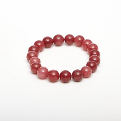 China China wholesale 2021 new style red strawberry crystal bracelet for lady for sale