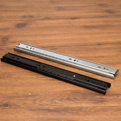 China Interior View Assembly Detachable Function 45mm18 Inch Fully Extended Drawer Slide Furniture Drawer Slide Bar Cabinet Drawer Slide for sale