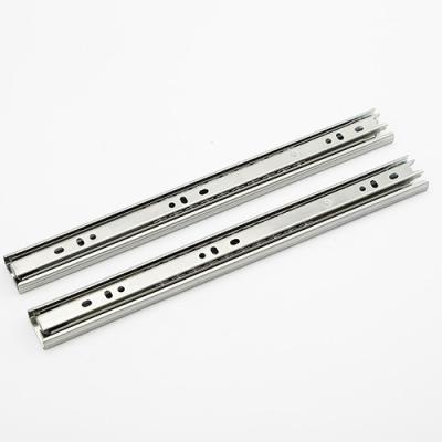 China Small Modern 14 Inch Keyboard Track 30mm Wide Drawer Light Slide Rail for sale