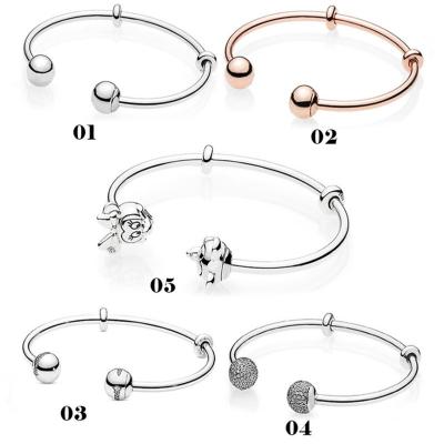 China 2023 Fashion Gold Meteor Opening Bracelet 925 Romantic Hot Selling Sterling Silver Jewelry Wholesale Product for sale