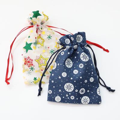 China Mini Coats 7*9cm Cotton Bag Jewelry Style Storage Accept Material Origin For Lipstick Drawstring Bag for sale