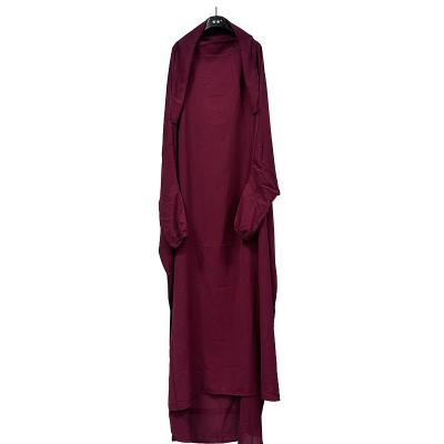 China Thick Open Abaya Polyester Muslim Dress in Dubai Islamic Clothing for Women Modest Fashion Abaya Coat Wrinkle Abaya Dress for sale