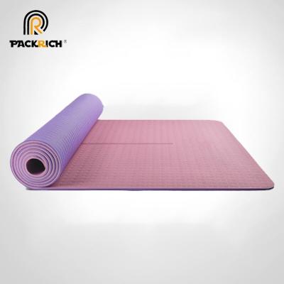 China Organic NBR Travel Bundle 8mm Nbr Yoga Mat And Strap for sale