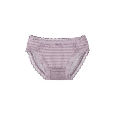 China Custom Made 2022 New Style Antibacterial Women's Logo Breathable Sexy Lace Panties Panties for sale