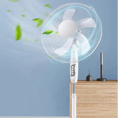 China Easy carry fan factory Hot-selling floor fan 16 inch/45w/220V stand portable home remote control floor fan electric fan for sale