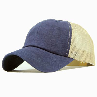 China Wholesale COMMON Outdoor Sports Cheap Custom Your Own Fashion Non Yupoong Mesh Trucker Cap Hat Logo Blank Plain Classic Ole for sale