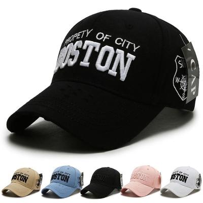 China breathable & High Quality Custom Cool Embroidery Panel Cotton Baseball Cap Unisex 100% Hats Waterproof 6 for sale