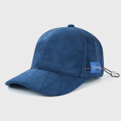 China breathable & New Style Waterproof Covers Hats Custom Cap Embroidered Suede Baseball Cap for sale