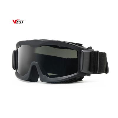 China CS Tactical Military Air Protector Goggles Outdoor Sports Anti-impact Glass Paintball Shooting UV400 Soft Glasses for sale