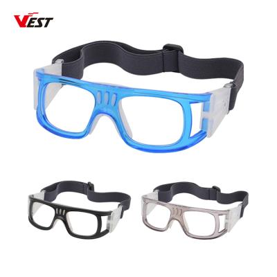 China Anti-scratch/high-impact/UV protections Resistant Removable Sports Eyewear Clear Nose Glass Football Baseball Basketball Goggles Sports Glasses Goggles Eye Protector for sale