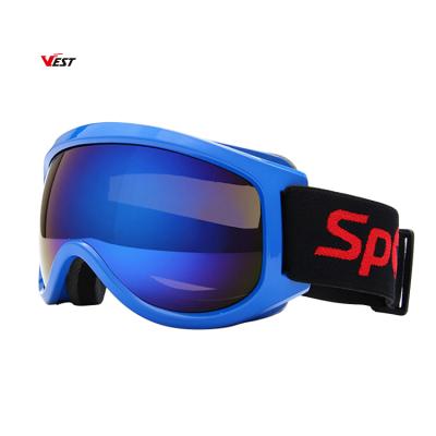 China Anti-fog Ski Goggles Women Ski Goggles Kids OEM Anti-scratch Anti-dust Anti-fog Lenses Windproof Waterproof For Men's Youth Sports Wholesale Eyewear for sale