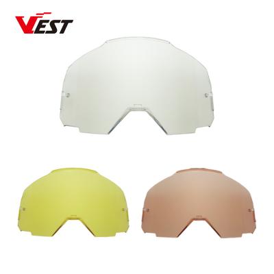 China Waterproof Anti Scratch Anti Scratch Windproof Dustproof Lenses For MX901 Motocross Goggles Motorcycle Goggles Wholesale OEM Waterproof MX Goggles Windproof Lens for sale