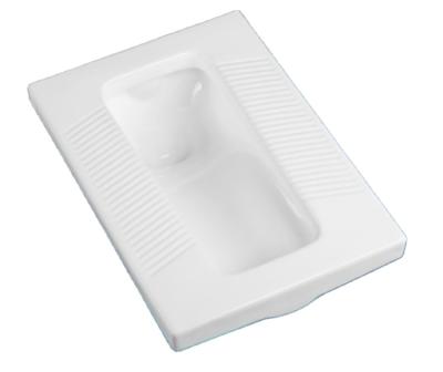 China Without Damper Pan Ceramic Squat Toilet Wash High Quality Squat Down Toilet for sale