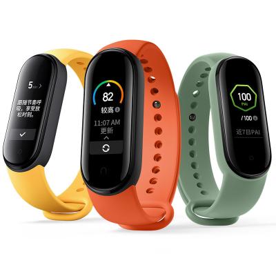 China Original Xiaomi MI Band 5 Wristband BT 5.0 Fitness Tracker Wristband Smart Heart Rate Monitor Sport Waterproof MiBand 5 GPS Navigation for sale