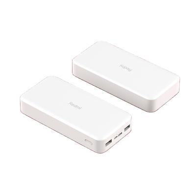 China Original Xiaomi Redmi Fast Charging Support Power Bank 18W 10000mAh Bi-Directional Dual USB 20000/10000mAh Output Fast Charging Power Bank for sale