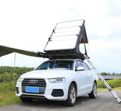 China Straight Bracing Type 4x4 Aluminium Outdoor Camping Car Roof Tent for sale