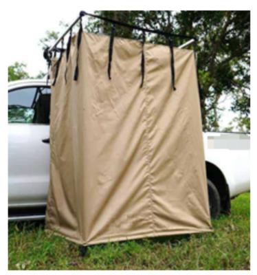 China Waterproof Privacy Sunshade Portable Changing Room Car Side Awning Shower Tent for sale