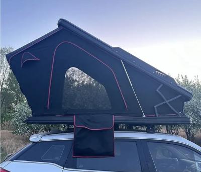 China Custom Outdoor All season Camp Rooftop Tent With Led Light And Mesh Bag for sale