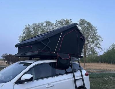 China Expedition Black Jeep SUV Canvas Car Roof Top Tent For Camping for sale