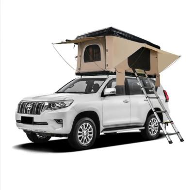 China Automatic Aluminum Hard Shell Folding Expanding 4x4 Off road Vehicle Roof Top Tent for sale