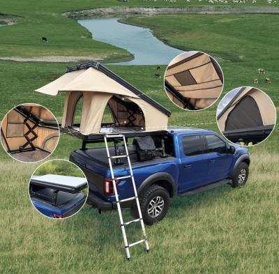 China Heavy Duty One Bedroom Waterproof Rooftop Tent UV Resistant For 4x4 SUV Cars for sale