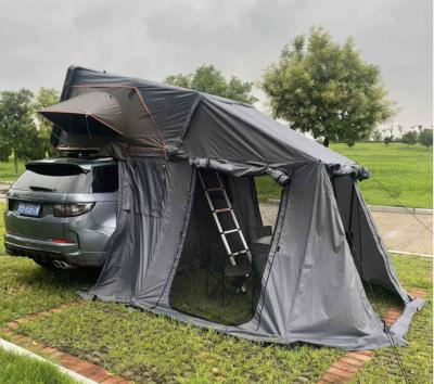 China Diagonal Bracing Type Cozy 4-Season Aluminum Camper Rooftop Tent For 3 for sale