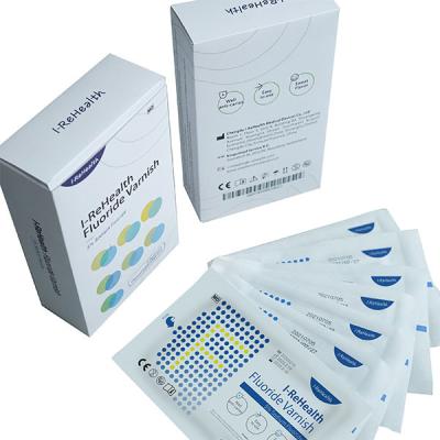 China Barniz dental del fluoruro del CE 22600ppm para los dientes sensibles Applic tópico en venta