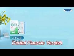 ce passed dental fluoride varnish with 5% sodium for dentist