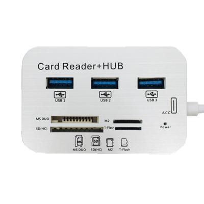 China Hot Selling Multi Function USB Hub Type C Card Reader USB C Hub SD Card Reader For Laptop Type C Hub for sale