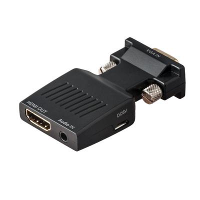 China Plug and play VGA input to HDTV set converter changer adapter for sale