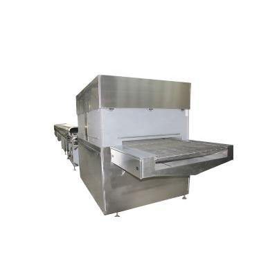 China High output hot sale chocolate coating machine chocolate enrober with high quality Te koop