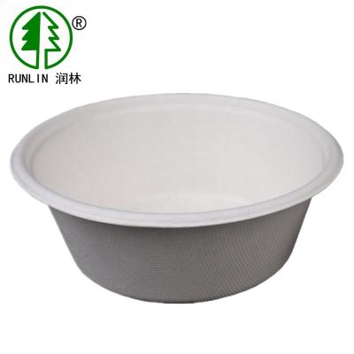 China 350ml Disposable Eco-friendly Candy Cane Hot Soup Bowls Disposable for sale