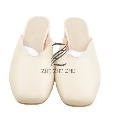 China New breathable ladies pumps office high heels high heels sandals sexy slippers thick half slippers for sale